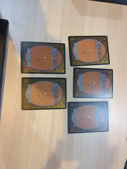 5x MTG Forest Mirage 293 Regular Land - Image 2