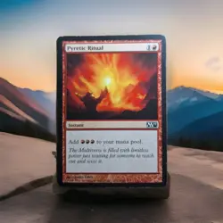 Pyretic Ritual Magic: The Gathering Core Set 2011 MTG MP Cheapest Free Shipping - Image 1