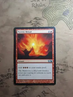 Pyretic Ritual Magic: The Gathering Core Set 2011 MTG MP Cheapest Free Shipping - Image 2