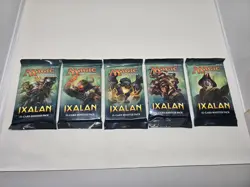 5 Sealed Booster Packs Of MTG Magic the Gathering - Ixalan - 2017 - Image 1