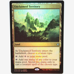 Unclaimed Territory - Foil - MTG Ixalan - NM - Image 1