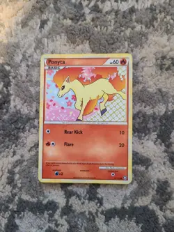 Ponyta 72/102 - Triumphant - Common - Pokemon Card TCG - Image 1