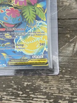 Mega Venusaur EX 155/132 Mega Evolution ENGLISH Pokemon Card NM In Protector - Image 2
