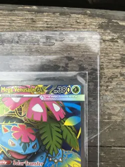 Mega Venusaur EX 155/132 Mega Evolution ENGLISH Pokemon Card NM In Protector - Image 5