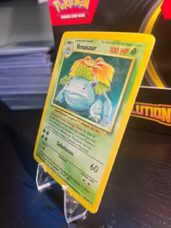 Venusaur 15/102 Pokemon Base Set HOLO TCG WOTC (HP) - Image 2