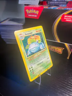 Venusaur 15/102 Pokemon Base Set HOLO TCG WOTC (HP) - Image 3