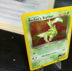 Pokemon TCG Rocket's Scyther Gym Heroes 13/132 Holo Unlimited Holo Rare - MP - Image 4