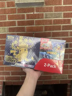 Pokemon Surging Sparks Elite Trainer Box and Booster Bundle Costco, 2-Pack - Image 1