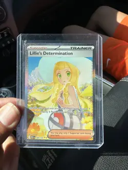 Pokemon TCG Lillie’s Determination Mega Evolution 184/132 SAR English pack MINT - Image 1