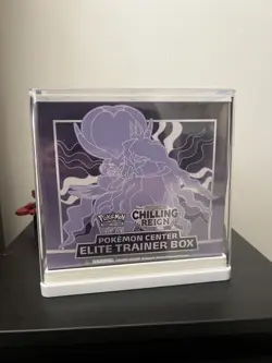 POKEMON CENTER Chilling Reign Elite Trainer Box Shadow Rider SEALED Pokemon TCG - Image 1