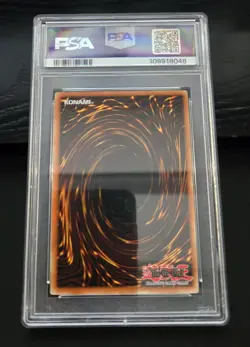 2002 Yu-Gi-Oh! Blue-Eyes White Dragon SDK DIK-P001 Ultra Rare 1st Edition PSA 9 - Image 4