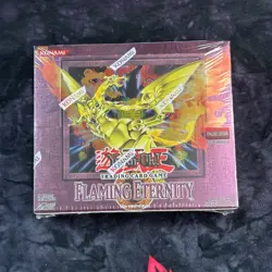 YUGIOH! Flaming Eternity 1st Edition RETAIL Sealed BOOSTER BOX 103030 - Image 1