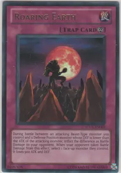 Yugioh! MP Roaring Earth - YDT1-EN003 - Ultra Rare - Limited Edition Moderately - Image 1