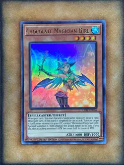 Yugioh Chocolate Magician Girl LART-EN046 Ultra Rare Lost Art Promo NM - Image 1