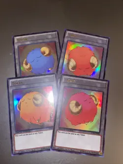 Goat/Sheep TOKEN x4 - LC04 - SCAPEGOAT - ULTRA RARE HOLO - NM/LP YUGIOH TRACKED - Image 2