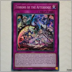 Terrors of the Afterroot - PHNI-EN079 - Super Rare 1st Edition Yugioh - Image 1