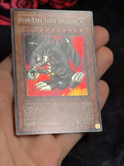 Yugioh Blue-Eyes Toon Dragon MRL-000 Secret Rare 1st Edition LP - Image 4