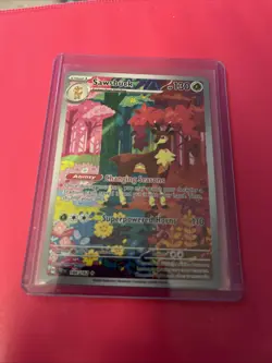 Pokemon TCG Sawsbuck Card 166/162 SV05: Temporal Forces NM Condition - Image 1