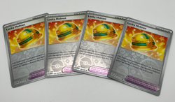 Lucky Helmet Reverse Holo 158/167 4x x4 Pokemon Card Twilight Masquerade Playset - Image 1