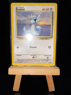 DRATINI - 26/102 Base Set Unlimited LP/NM - Regular Common - Pokemon TCG Card - Image 4