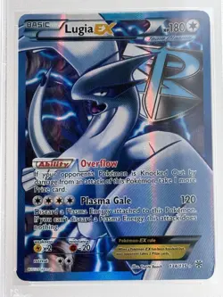Pokemon 2013 PSA 8 NM-MINT Lugia EX Full Art Plasma Storm 134 Card - Image 2