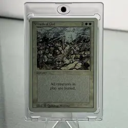 Wrath Of God Magic The Gathering Sorcery Card Revised Edition - Image 1