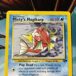 1999/2000. Pokemon Card Misty's Magikarp Gym Challenge Common 88/132 Near Mint - Image 3