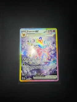 Espeon EX 155/131 Prismatic Evolutions Holo Card English SIR Pokemon Pack Fresh - Image 1