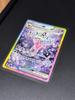 Espeon EX 155/131 Prismatic Evolutions Holo Card English SIR Pokemon Pack Fresh - Image 4