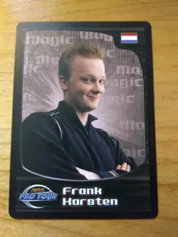 Frank Harsten player card MTG Magic the Gathering - Image 1
