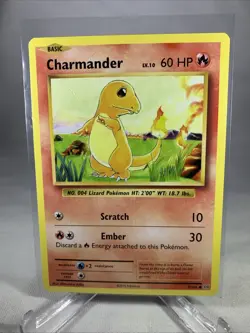 2016 Pokemon TCG #9/108 Charmander XY Evolutions Common Regular Card - LP - Image 1