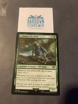 Celeborn the Wise - NM MTG LTR - Lord of the Rings : Tales of Middle-Earth 0156 - Image 1