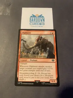 Oliphaunt - NM MTG LTR - Lord of the Rings: Tales of Middle - Earth 0139 - Image 1