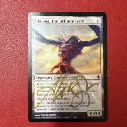 MTG - Ulamog, the Infinite Gyre - Artist Proof - Signed Aleksi Briclot - Image 1
