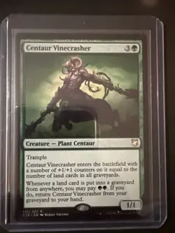 MTG Centaur Vinecrasher Commander 2018 135/307 Regular Rare - Image 1