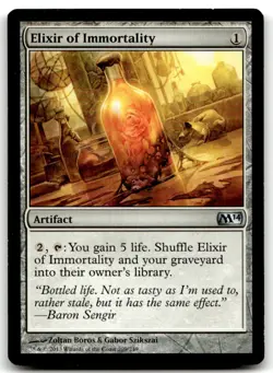 MTG Elixir of Immortality U Magic 2014 (M14) 209 LP - Image 1