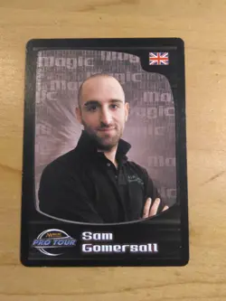 Sam Gomersall player card MTG Magic the Gathering - Image 1