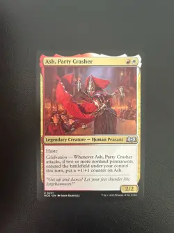 Ash Party Crasher Mtg: Wilds of Eldraine Regular Uncommon 201 - Image 1