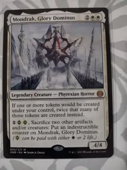 MTG Phyrexia all will be one Mondrak, Glory Dominus nm x1 - Image 1