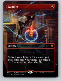 Magic the Gathering Gamble Borderless Special Guests MTG Free Shipping! - Image 1