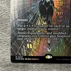 Silkguard (Borderless) Foil - Marvel Eternal-Legal (MAR) #37 NM MTG - Image 4
