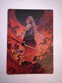Nibelheim Aflame - NM - MTG Magic Art Series: Final Fantasy - Image 1