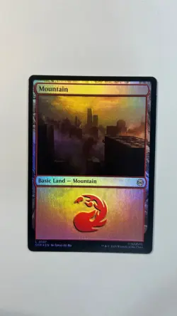 MTG Marvel Spider-Man Mountain Foil #0197 Magic The Gathering - Image 1
