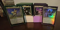 Upgraded Commander Precons Humans And Vampires - Complete Decks With Sleeves MTG - Image 1