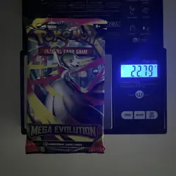 (VERY HEAVY) 22.79g Pokemon TCG Mega Evolution Booster Pack (SEALED) - Image 1