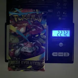 (VERY HEAVY) 22.72 Pokemon TCG Mega Evolution Booster Pack (SEALED) - Image 1