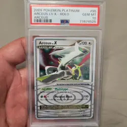Pokemon 2009 Arceus Lv X Holo Pop 22 #95 Platinum Psa 10 - Image 1