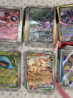 Lot Of (500) Pokemon Bulk Trading Cards-Holo, Reverse, Rare, common & Uncommon - Image 4