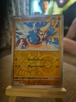 Crabrawler - 114/197 - Reverse Holo Common - S&V: Obsidian Flames - Pokemon TCG - Image 1