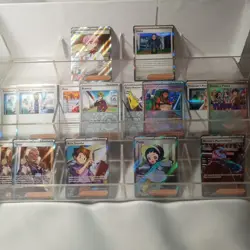 Set Of Pokemon Supporter Trainers Holos, Full Art, Reverse Holos See Photos - Image 1